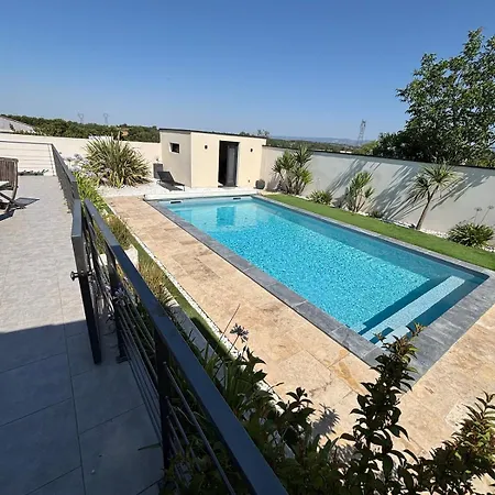 Villa Piscine Carcassonne La Cite 10 Mins